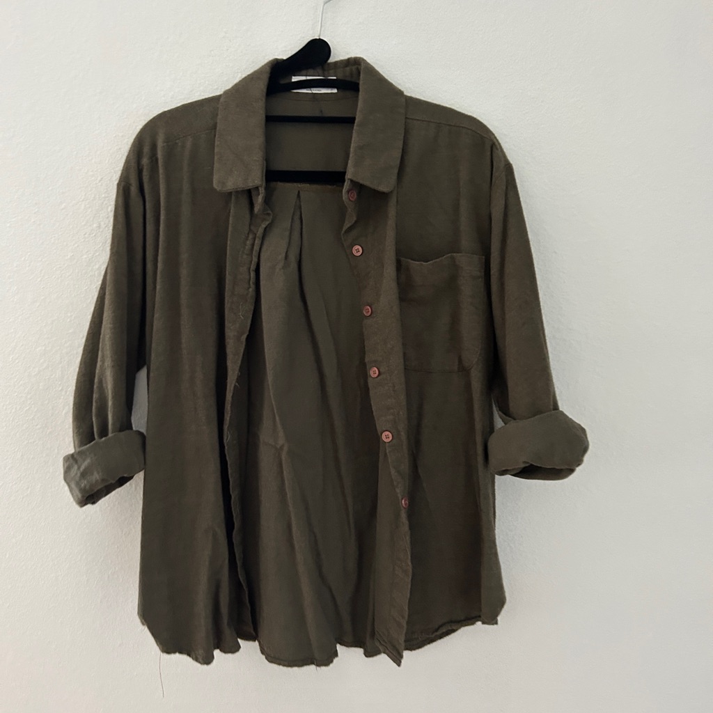 Olive Button Up